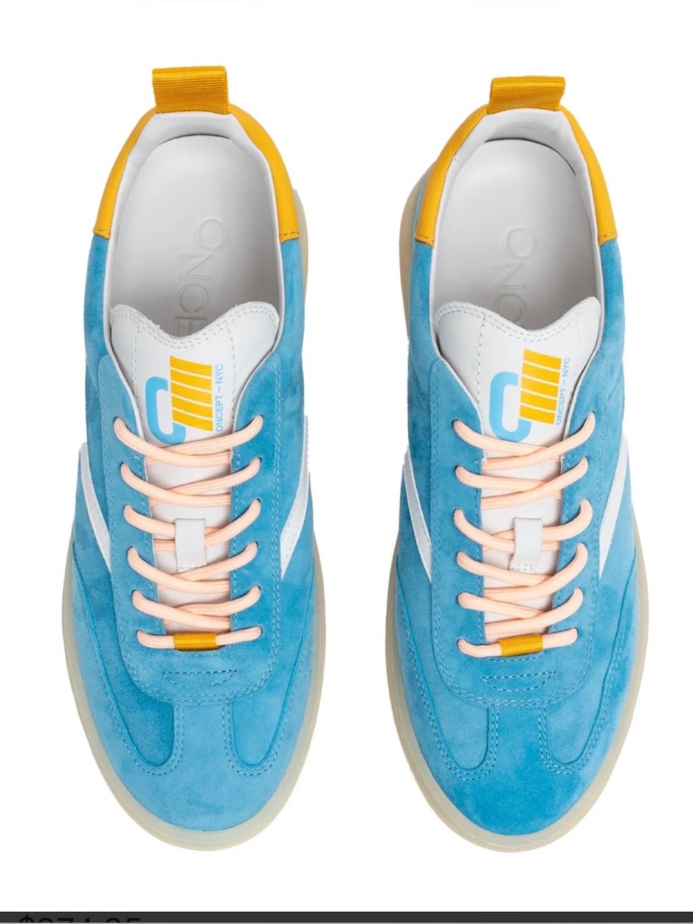 New w/o box Oncept Panama Sneakers. Slight try on shop wear. Size 8.5.